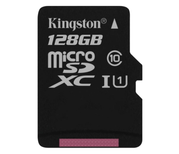 Karta kingston 128GB microSDXC Class 10 +adapter SD SDC10G2/128GB - 263205 - zdjęcie